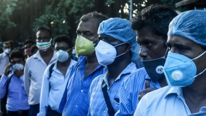 Beberapa negara mencatat peningkatan tajam kasus Covid-19, termasuk India.