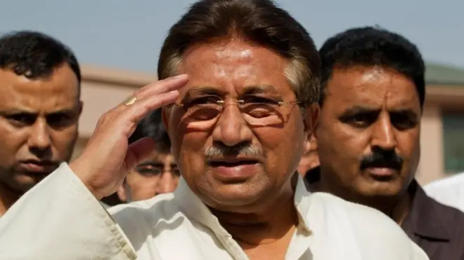 හිටපු හමුදා නායක ජෙනරාල් පර්වේස් මුෂාරෆ්