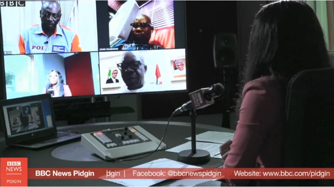 Pastor Osagie Ize-Iyamu of All Progressives Congress claim say Gov. Obaseki score F9, during de debate.