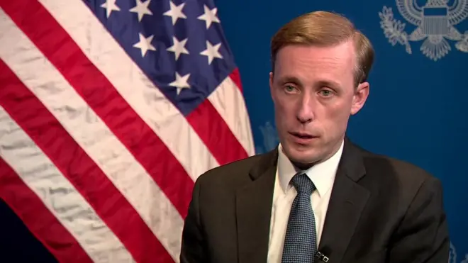 Jake Sullivan said the US was going to stand up for friends and allies