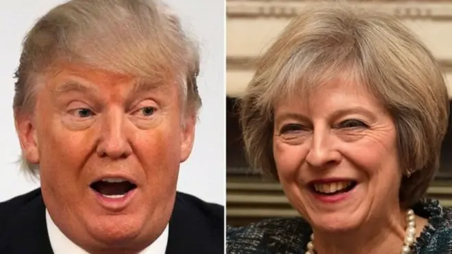 Мей і Трамп