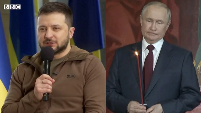 Tổng thống Ukraine Zelensky