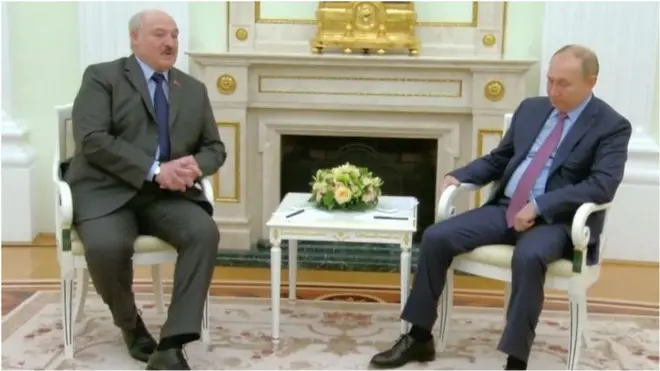 Путін і Лукашенко