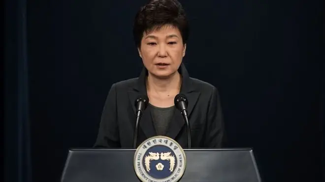 رئيسة كوريا الجنوبية