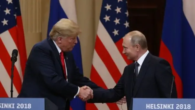 Trump y Putin sostuvieron un encuentro bilateral en Helsinki.