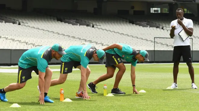 усейн болт, крикет