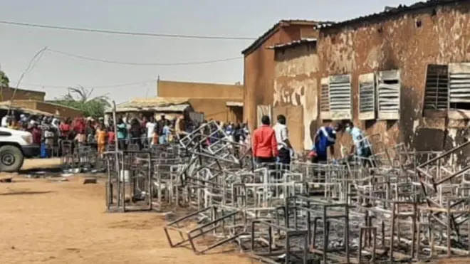 Niamey school fire kill at least 20 children