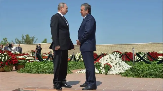 Мирзиёев - Путин