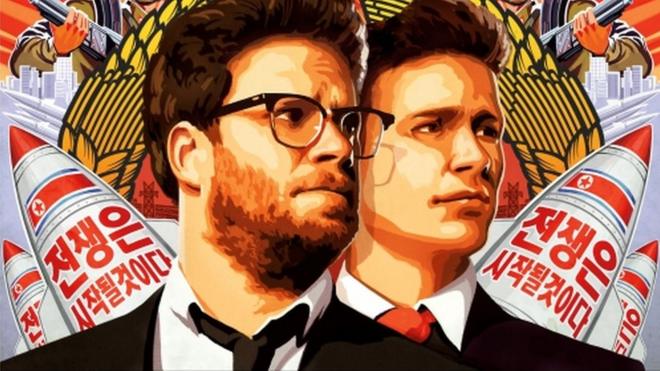 James Franco and Seth Rogen in The Interview promotional poster