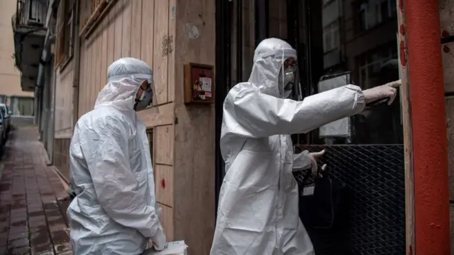 Filyasyon ekipleri Covid vakalarının temaslı takibini sağlamaya çalışıyor.