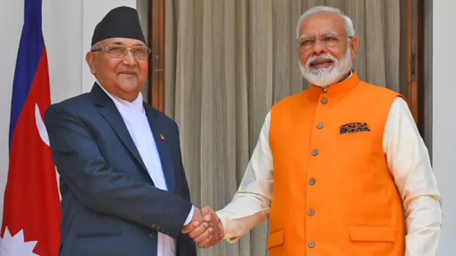 ‌ओली र मोदी