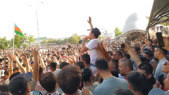 Нукусдаги намойиш