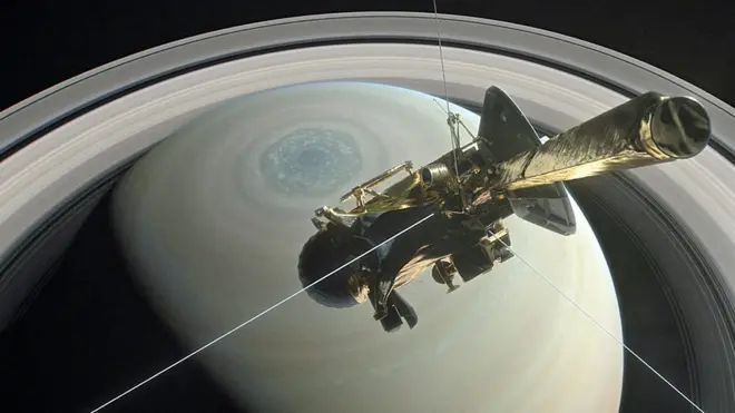 Cassini probe