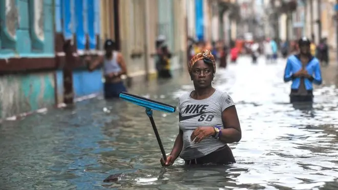 Наводнение в Гаване