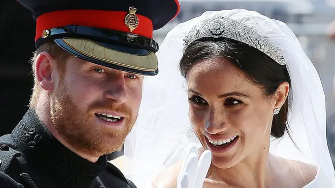 El príncipe Harry de Inglaterra y Meghan Markle se casaron el 19 de mayo de 2018.
