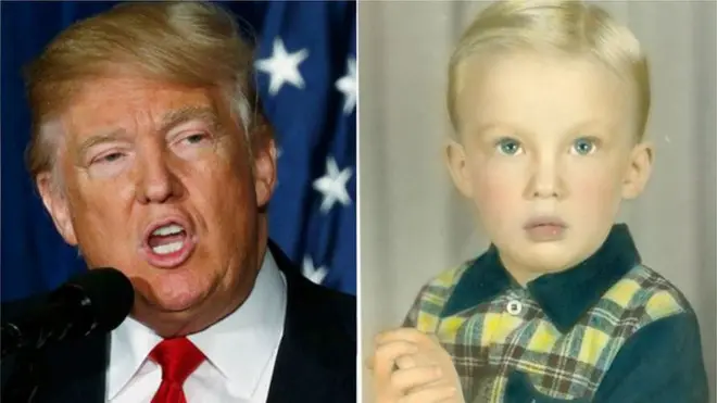 ඩොනල්ඩ් ට්‍රම්ප් කුඩා කාලයේ නිව්යෝර්ක් නගරයේදී හැදීවැඩුනේ ධනවත් ව්‍යාපාරිකයෙකුගේ සිව් වැනි පුතු ලෙසටය