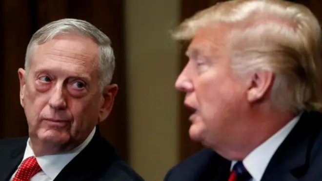 جیمز میٹس، ڈونلڈ ٹرمپ