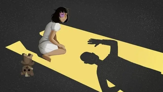 Ilustrasi kekerasan seksual pada anak oleh orangtua