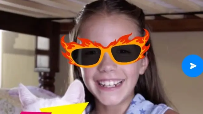 Uşaqlar dostları və təsdiqlənmiş böyüklərlə canlı video söhbəti edə bilərlər