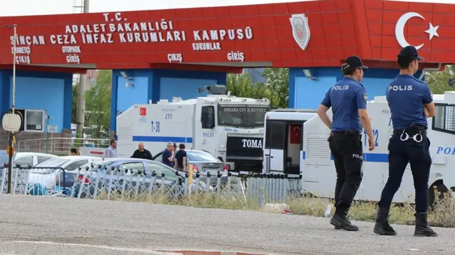 Sincan ceza infaz kurumu önü