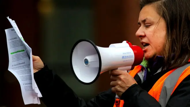 Акция протеста женщин Google