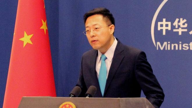 赵立坚自今年2月开始担任中国外交部发言人。