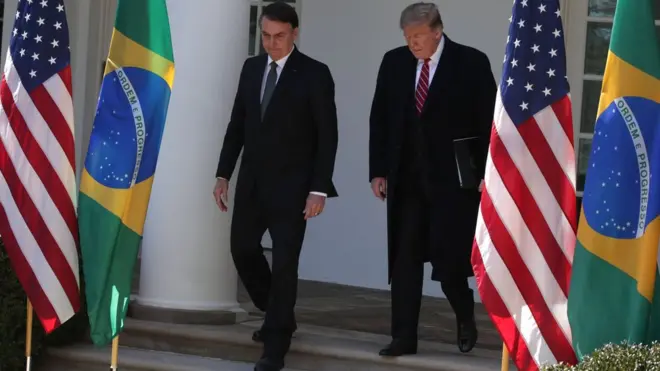 Medidas anunciadas no encontro entre Bolsonaro e Trump celebram aproximação com o governo americano - mas elas agora precisam passar pelo teste da concretização