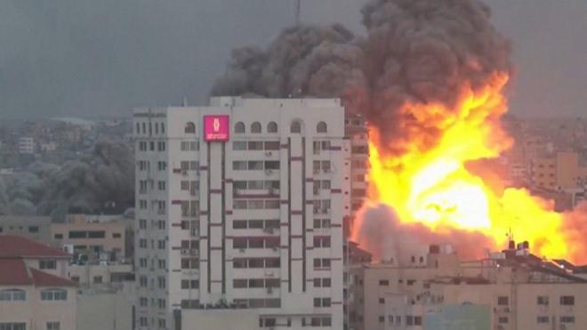 взрыв в Секторе Газа