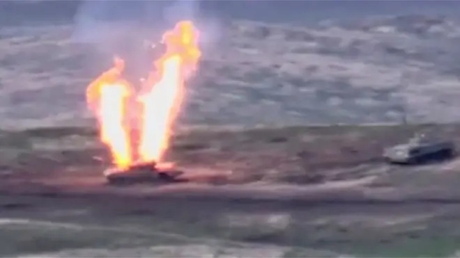 आर्मीनिया की ओर से जारी एक तस्वीर