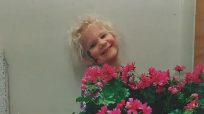 Tyler Hurwitz as a child