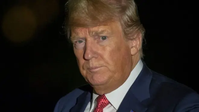 US President Donald Trump