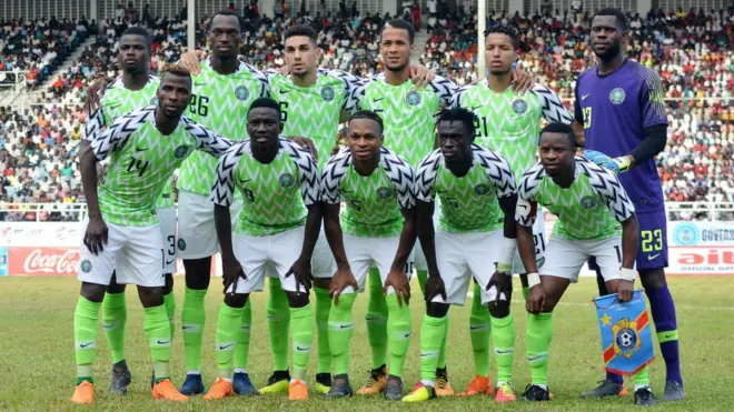 Di team announce numbers for dia new squad on Monday afta Coach Gernot Rohr confam di 23 players Super Eagles go use play di 2018 World Cup.