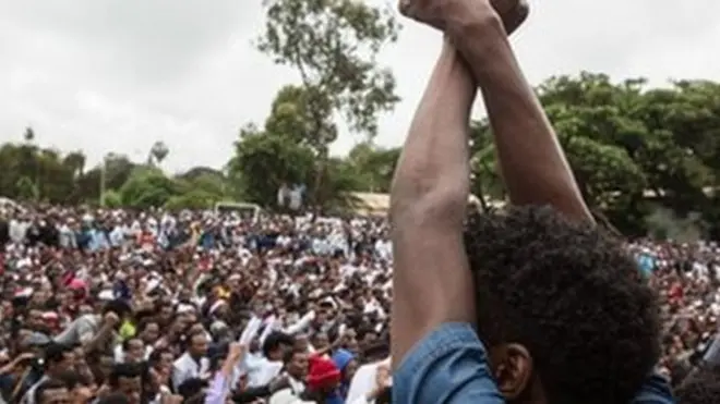 በኦሮሚያ የነበረው ተቃዉሞ