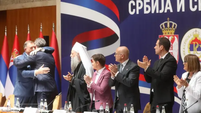 Vučić, Dodik, svesrpski sabor, Srbija i Republika Srpska