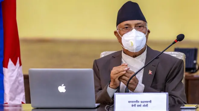 प्रधानमन्त्री केपी ओली