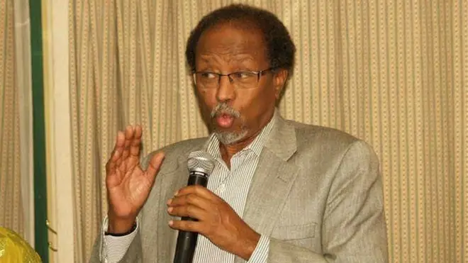 Cali Khaliif wuxuu kaalin muuqata kasoo ciyaaray siyaasadda Soomaaliya