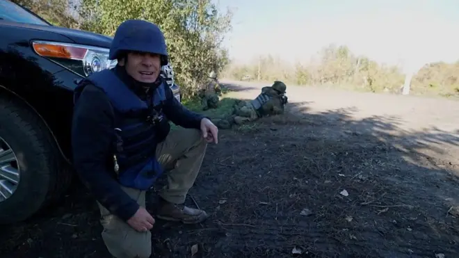 Репортаж под обстрелом