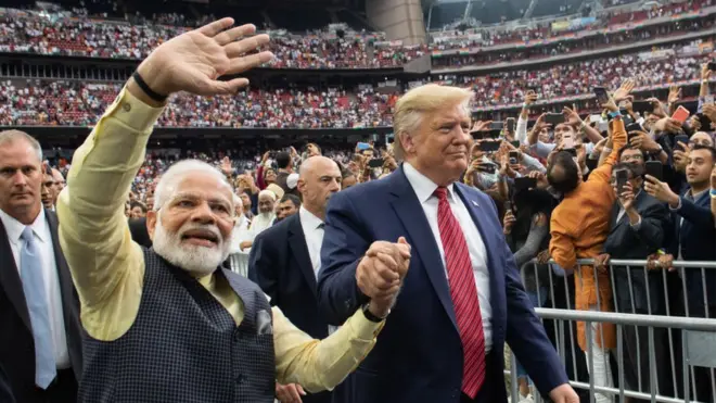 నరేంద్ర మోదీ, ట్రంప్