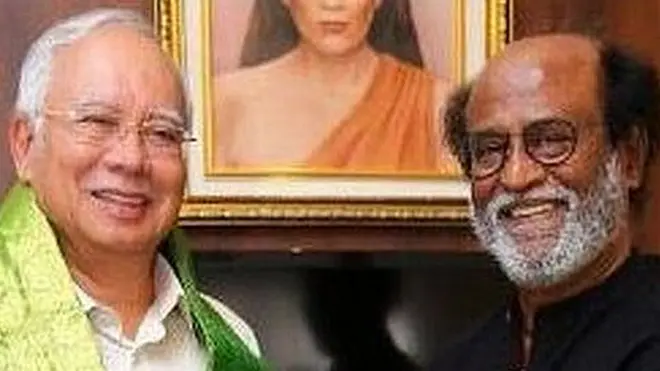 मलेशिया के प्रधानमंत्री और तमिल सुपरस्टार रजनीकांत