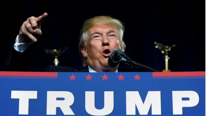 Donald Trump mjini Phoenix