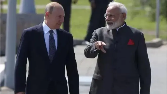 పుతిన్, మోదీ