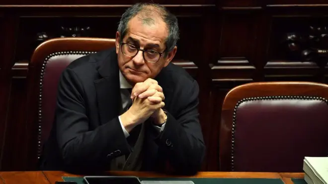 İtalya Maliye Bakanı Giovanni Tria,