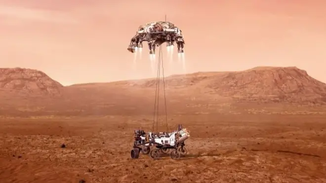 NASA"s Perseverance rover on its way to Mars