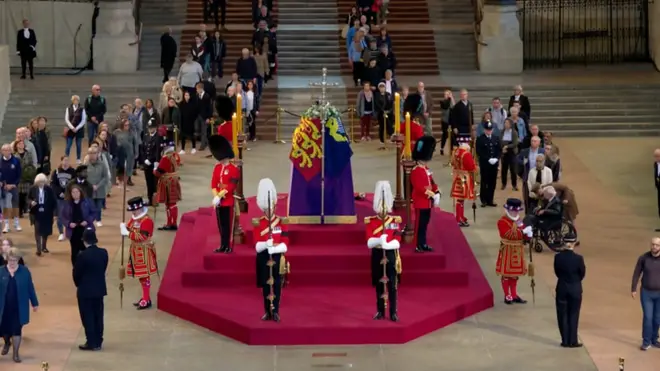 Прощание с Елизаветой II.