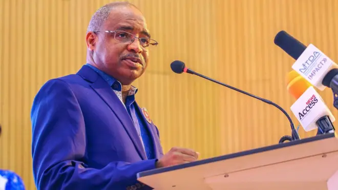 Aliyu A. Aziz na di oga of NIMC