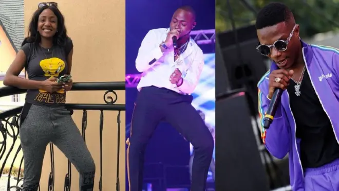 Simi, Davido and Wizkid