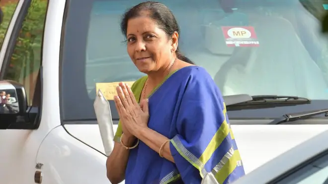 નિર્મલા સીતારમણની તસવીર