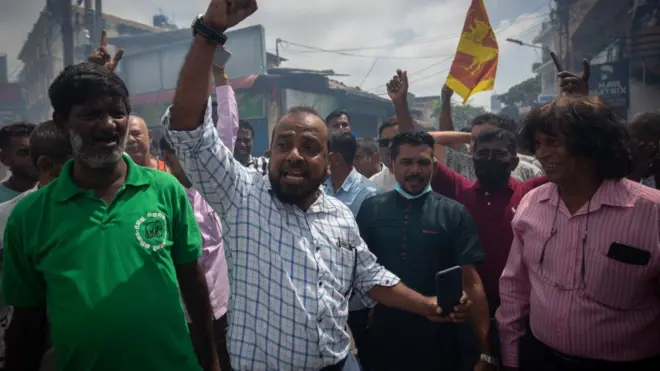 While some have celebrated the new president's election many Sri Lankans are disappointed that the ex-prime minister has the top job.