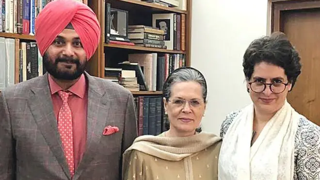 सिद्धू, सोनिया, प्रियंका