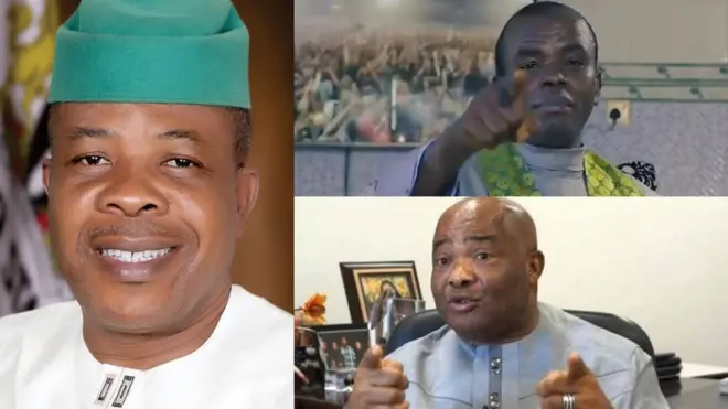 Emeka Ihedioha, Fada Mbaka na Hope Uzodimma